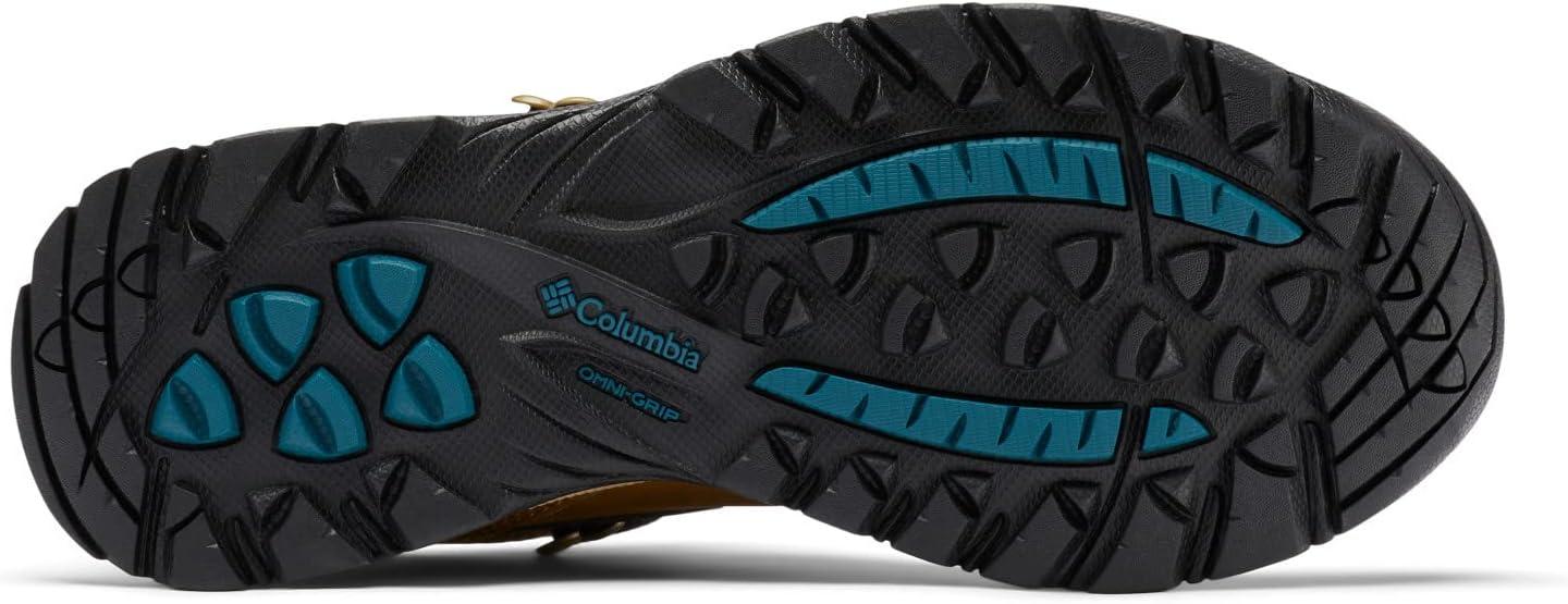 Columbia Women's Newton Ridge Plus Waterproof Hiking Boots, Elk/River Blue, Size 9