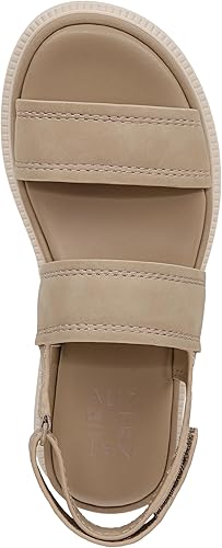 Naturalizer Women’s Attract Wedge Sandals - Tan Brown Tumbled, Size 10.5