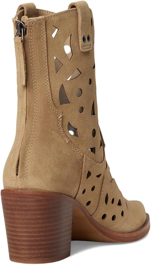 Dolce Vita Women's Zenobi Suede Boots - Dark Taupe, Size 9