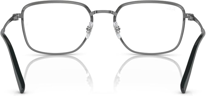 Ray-Ban Men's RX6511 3165 Eyewear Frames - Green on Gunmetal, 55/19/145