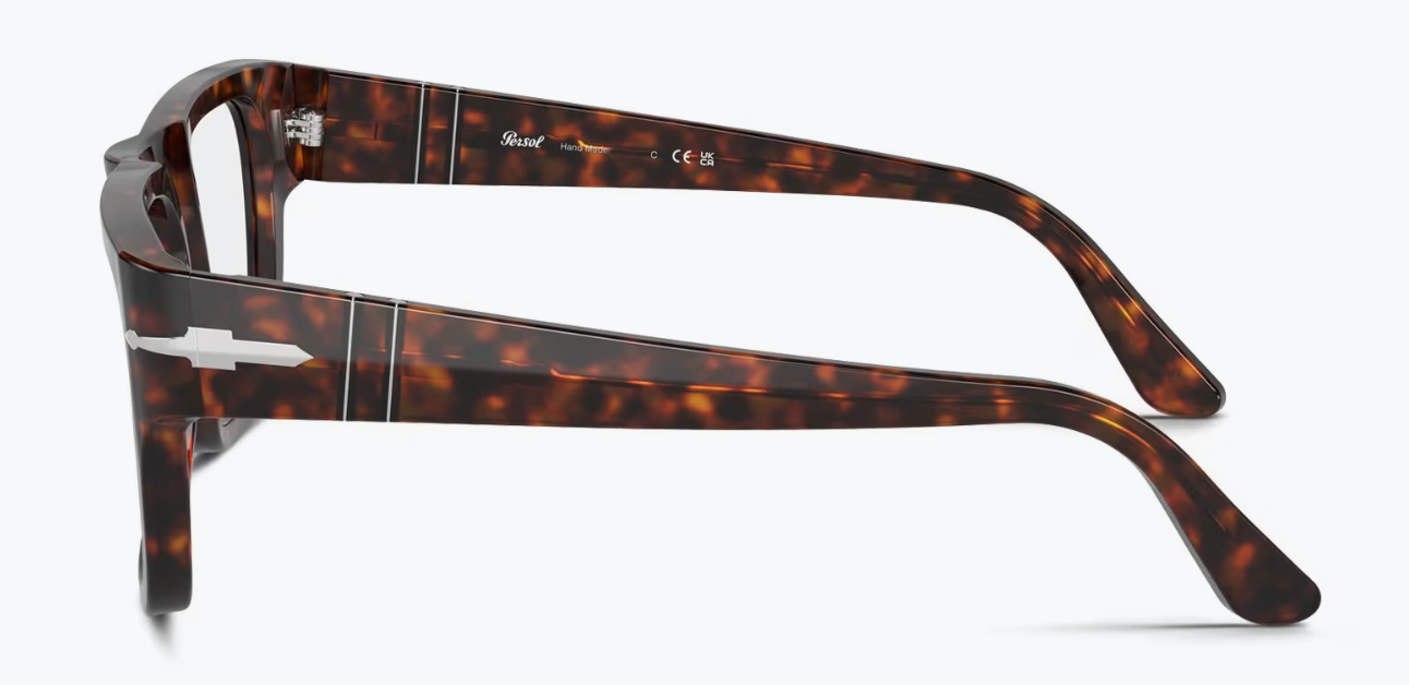 Persol Men's PO3348V Eyewear Frames - Havana, 53/20/145