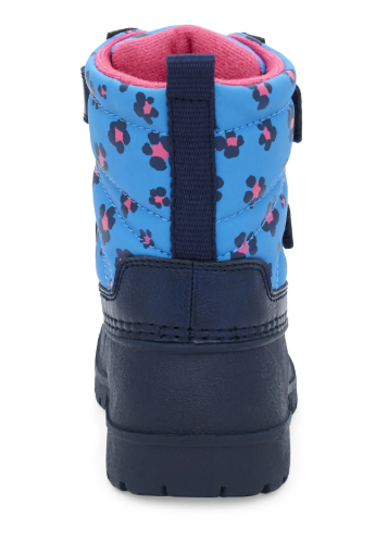 Carter's Girl's Deltha Cold Weather Boots - Navy, Size 12 Little Kids