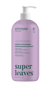 ATTITUDE Super Leaves Moisture Rich Shampoo - Quinoa & Jojoba, 32 fl. oz.
