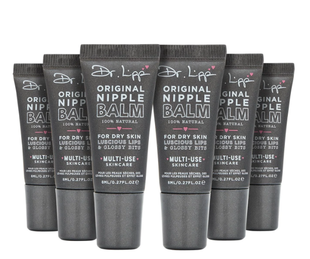 Dr. Lipp Original Nipple Balm, Pack of 6 Minis - 0.27 fl. oz.