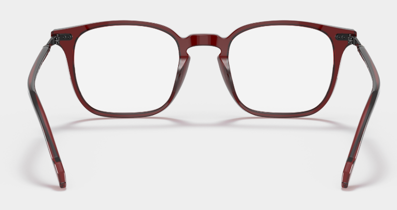 Vogue Men's VO5433 2924 Eyewear Frames - Transparent Bordeaux, 50/21/145