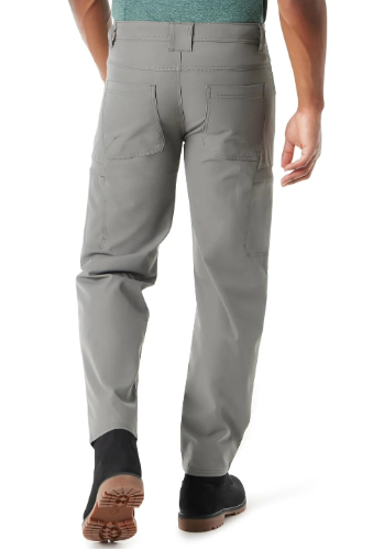 Bass Outdoor Men's Essential Tech Casual Cargo Pants - Green/Gray, 28W x 30L