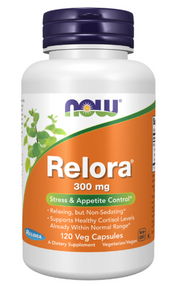 Now Supplements Relora 300mg - 120 Capsules