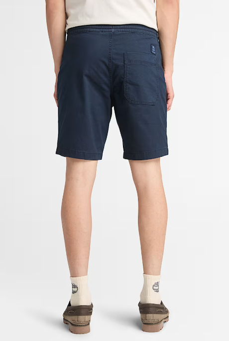 Timberland Men's Twill Cargo Shorts - Navy Blue, XS
