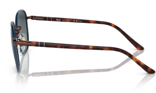 Persol Men's PO1015SJ 1127S3 Sunglasses - Blue Frame/Blue Lens, 52/20/145