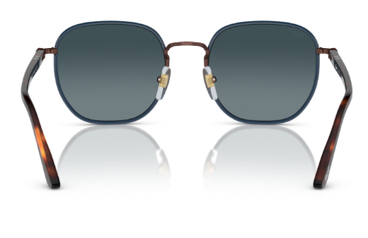 Persol Men's PO1015SJ 1127S3 Sunglasses - Blue Frame/Blue Lens, 52/20/145