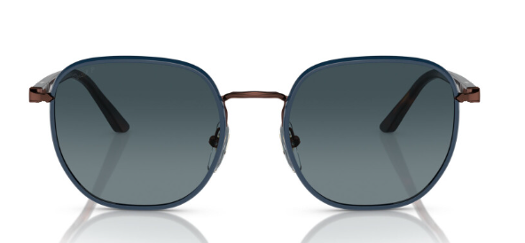 Persol Men's PO1015SJ 1127S3 Sunglasses - Blue Frame/Blue Lens, 52/20/145