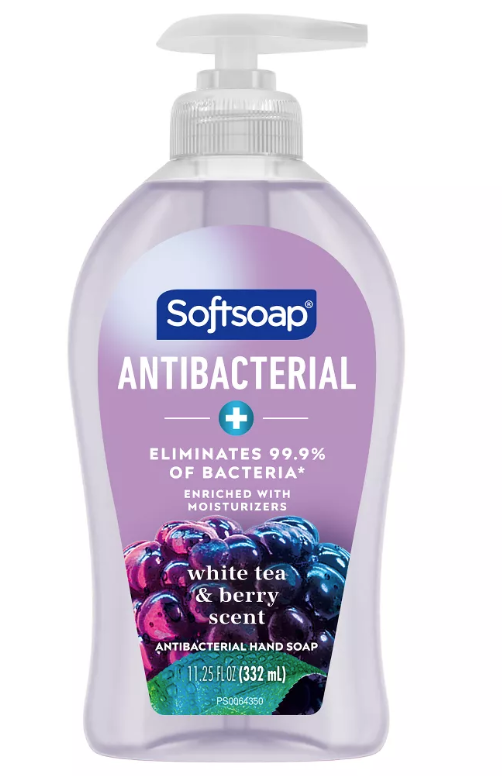 Softsoap Antibacterial Liquid Hand Soap - White Tea and Berry, 11.25 fl. oz.
