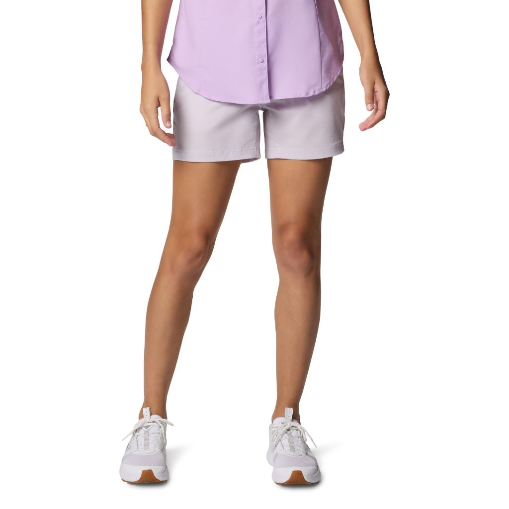 Columbia Women's Coral Point III Short, Lavender Pearl - size 14