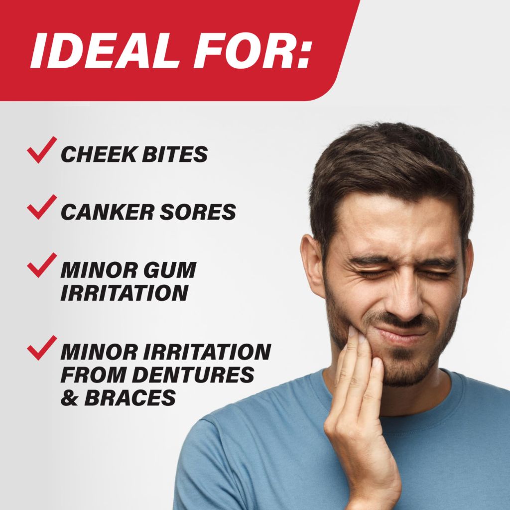 Orajel 3X for Toothache & Gum Pain: Maximum Gel Tube 0.42oz