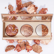 Best Baked Palette, Pink Butter Cream, rock, Sunstone Terracotta, and 7 color Eyeshadows