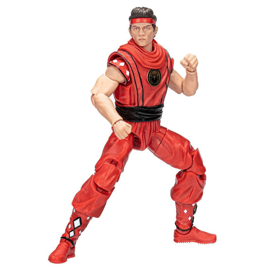 Hasbro Power Rangers X Cobra Kai Lightning Collection Morphed Miguel Diaz Red Eagle Ranger Figure 6