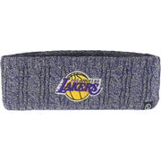 ZHATS NBA Officially Licensed Heathered Cable Knit Headband - LA Lakers