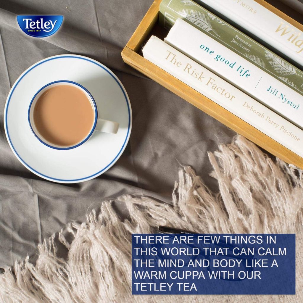 Tetley British Blend Premium Black Tea, Regular, 80 Teabags (Pack of 1)