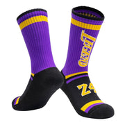Boys Socks,Basketball Baseball Softball Football Athletic Socks Team Color Gifts for Youth Ages 8-12