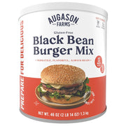 Augason Farms Black Bean Burger Mis, Emergency Food Supply, 46oz (38 Servings)