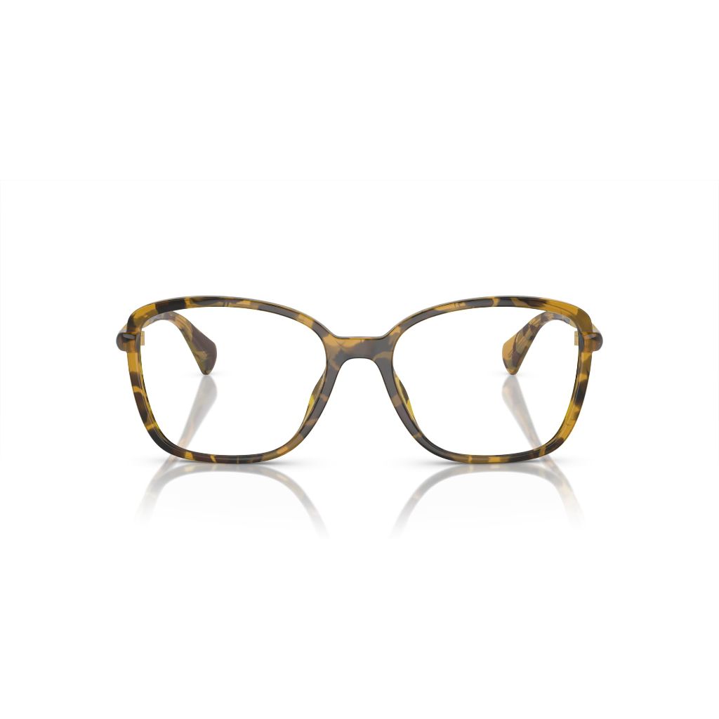 Ralph by Ralph Lauren Women's RA7156U 5836 Universal Fit Eyewear Frames - Yellow Havana, 54/17/140