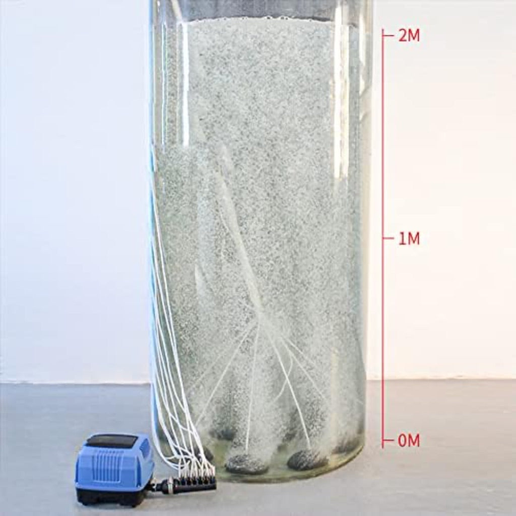 Linear Air Pump AP40 for Pond Aeration, Septic/Hydroponic/Pond Air Pump, 635GPH (AP40-635GPH)