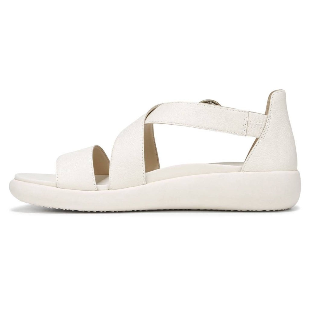 Vionic Women's Harmony Rx Leather Strappy Sandal - Cream, Size 10