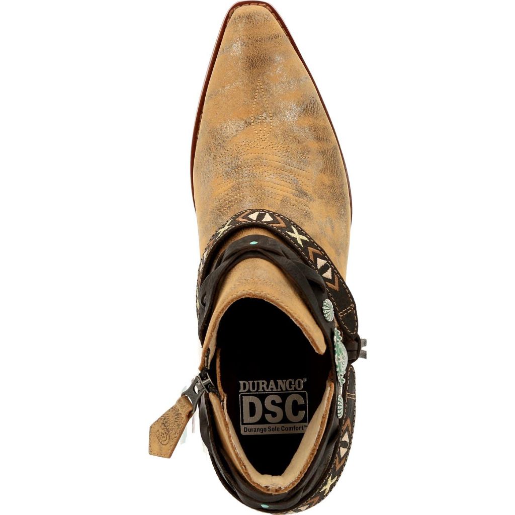 Durango Women's Crush Fashion Boot, Antique Silver, 7