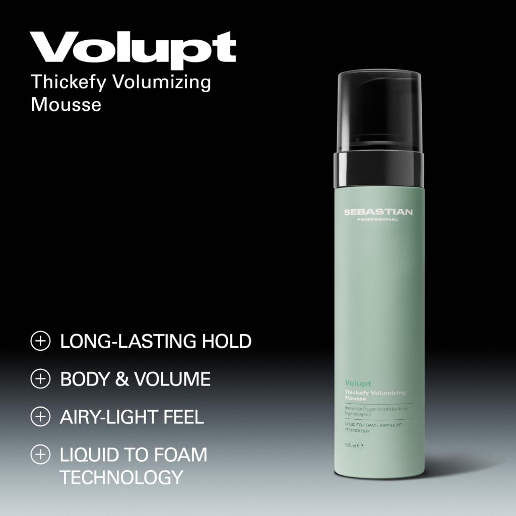 Sebastian Professional Volupt Thickefy Volumizing Mousse | 6.4 fl oz | Packaging May Vary