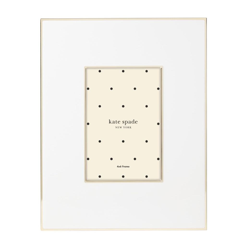 Kate Spade New York Make It Pop Frame, 4x6, White