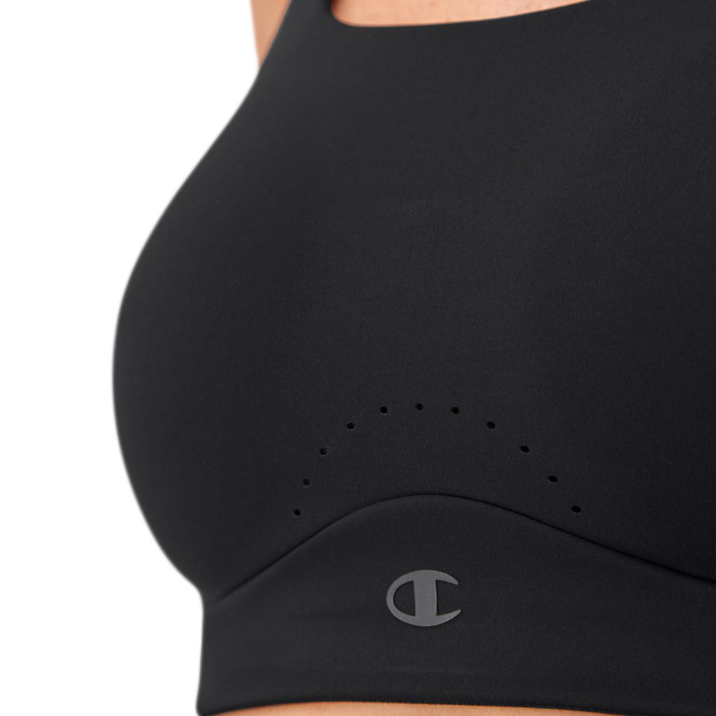 Women's Champion MC2 Max Sports Bra Small D/DD Black