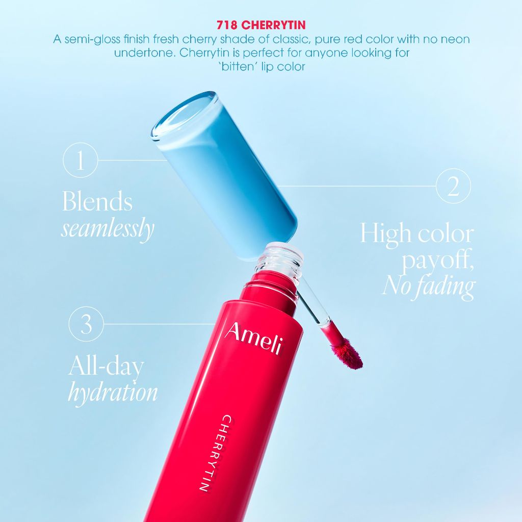 AmeliSeoul NARCISSISM LIP TINT 736 TANNIN LOVE, Soft Shine Stain, 0.01 oz.