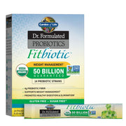 Garden of Life Dr. Formulated Probiotics Fitbiotic Weight Management Powder - 20 Single Serving Packets