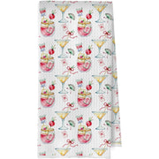 Mahjong Martini Kitchen Towels - 16x24 Inches