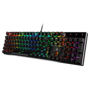 Devarajas Redragon K556 RGB LED Backlit Wired Mechanical Gaming Keyboard - Black