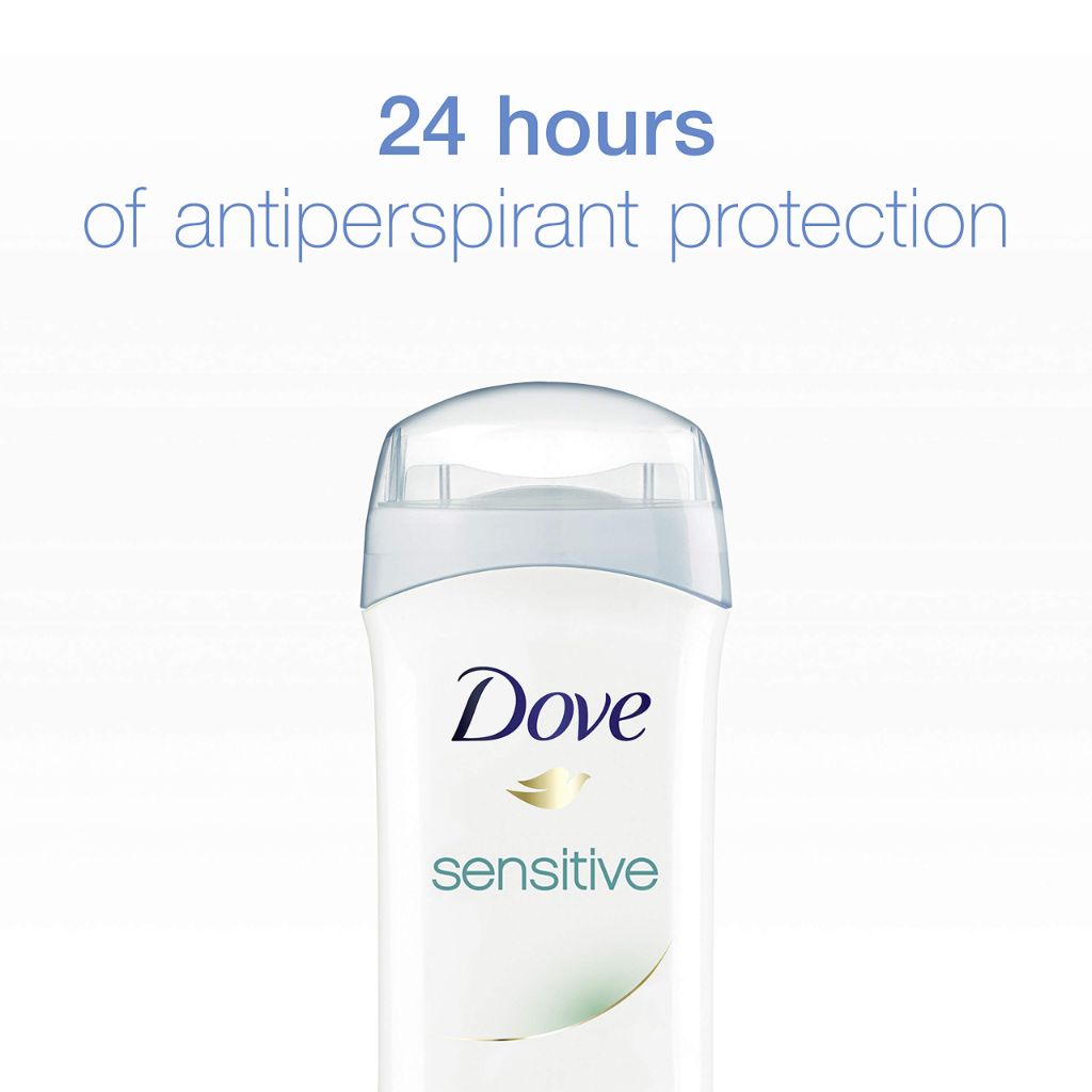 Dove Antiperspirant Deodorant, Sensitive Skin, 2.6 Ounce