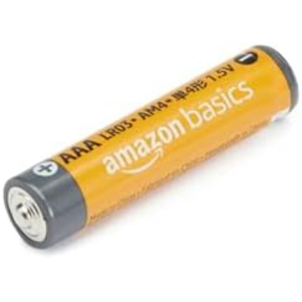 Amazon Basics High-Performance Alkaline Batteries - AA (24) & AAA (24) - 48 Count
