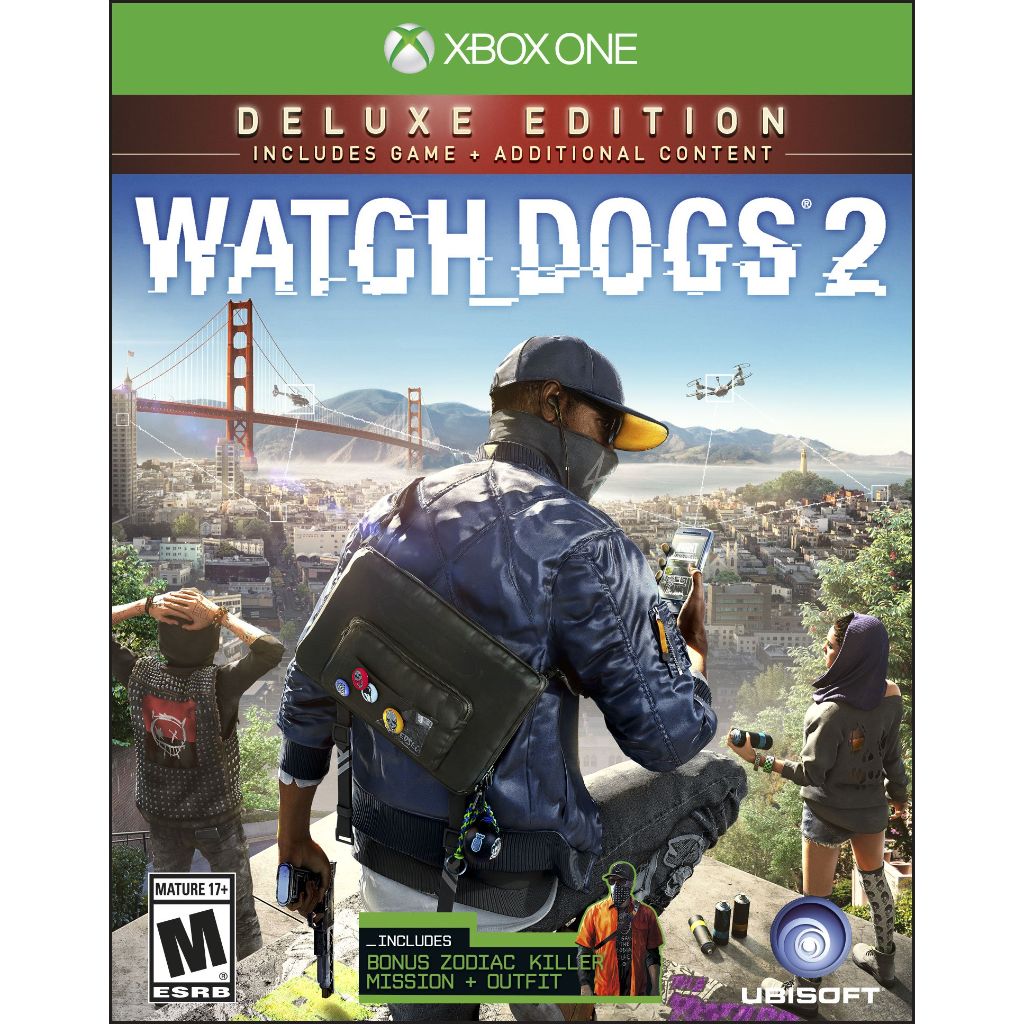 Watch Dogs 2: Deluxe Edition (Includes Extra Content) - Xbox One