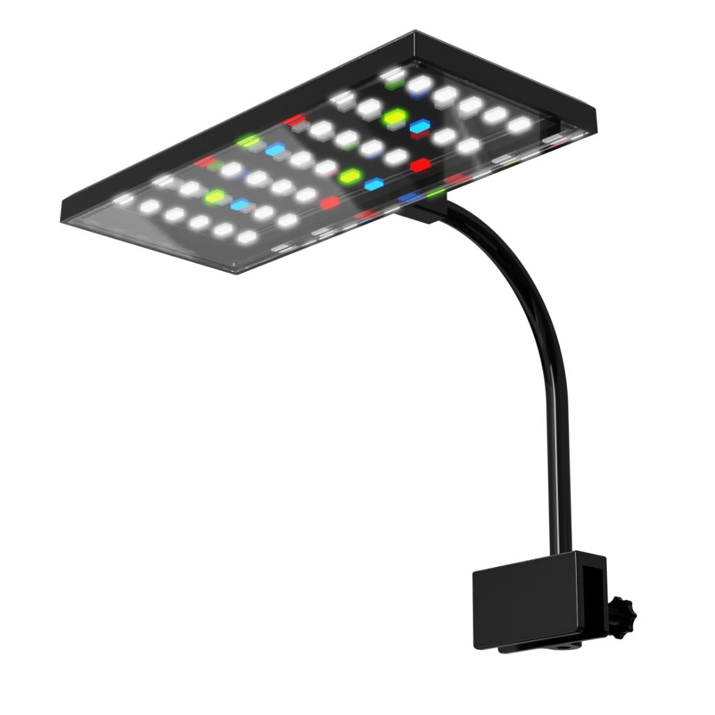 LONDAFISH Aquarium Light Clip on Dimmable, Adjustable 360° Flexible Arm  (14W,42LEDs)