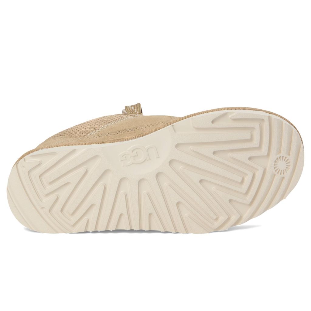 UGG Kids K Lo Lowmel Sneaker, Mustard Seed, 6