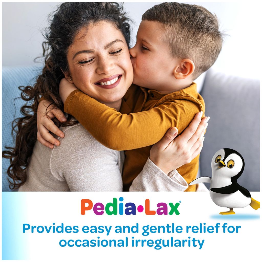 Pedia-Lax Liquid Stool Softener for Kids | Berry Flavor, 4 Fl Oz, Pack of 3