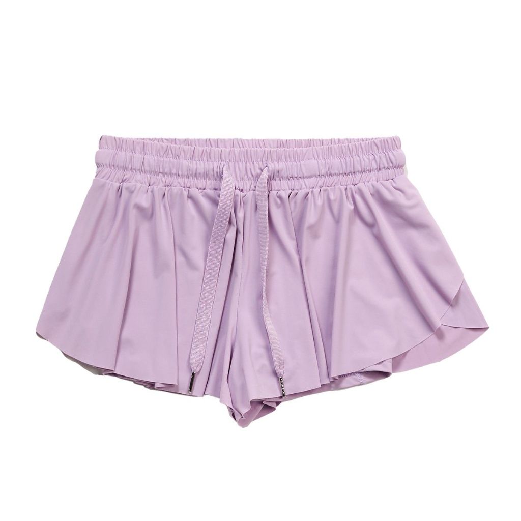 Girls Pink Angel(tm) Solid Butterfly Shorts - LG