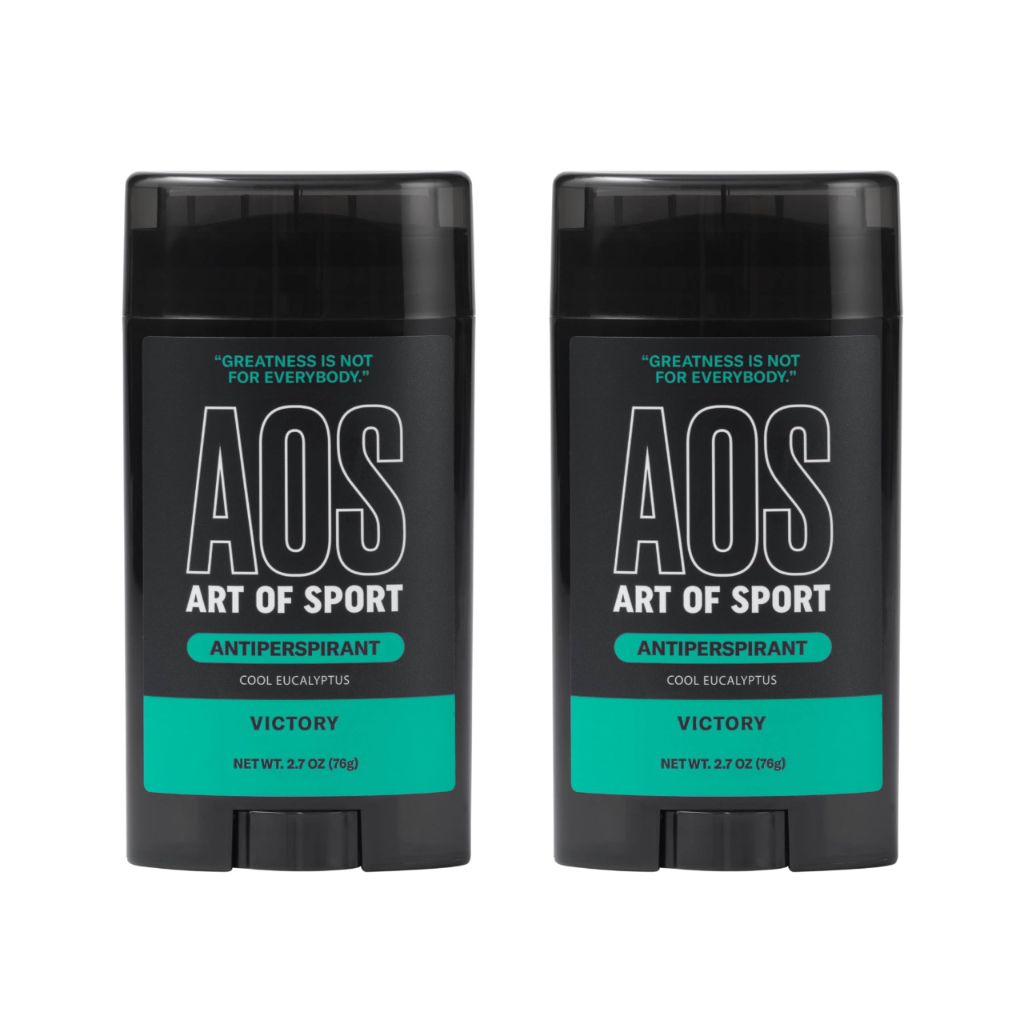 Art of Sport Men’s Antiperspirant, Eucalyptus, Victory Scent, 2.7 Ounce (Pack of 2)