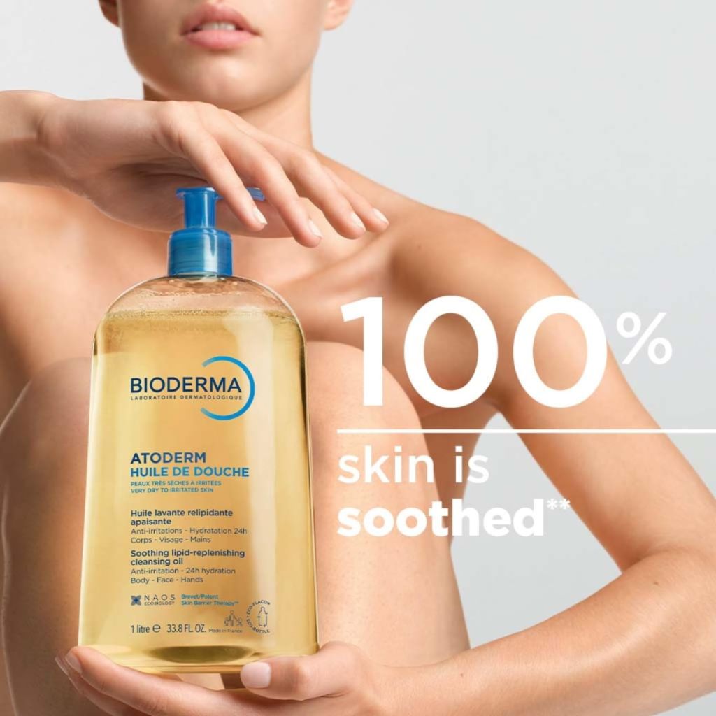 Bioderma Atoderm Shower Oil - 16.9 fl. oz.