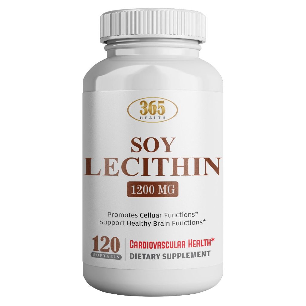 365 Health Lecithin 1200mg - 120 Softgels