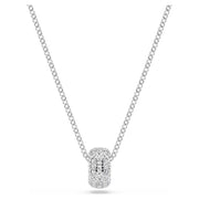 Swarovski Crystals Dextera Pendant Rhodium Plated Necklace (5735414)