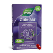 Nature's Way CalmAid Lavender Oil Supplement for Calm & Stress Support | 30 Count