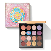 Zeesea Egypt Eyeshadow Palette Maya Collection,  16 Shades(#08 CHERRY BLOSSOMS)