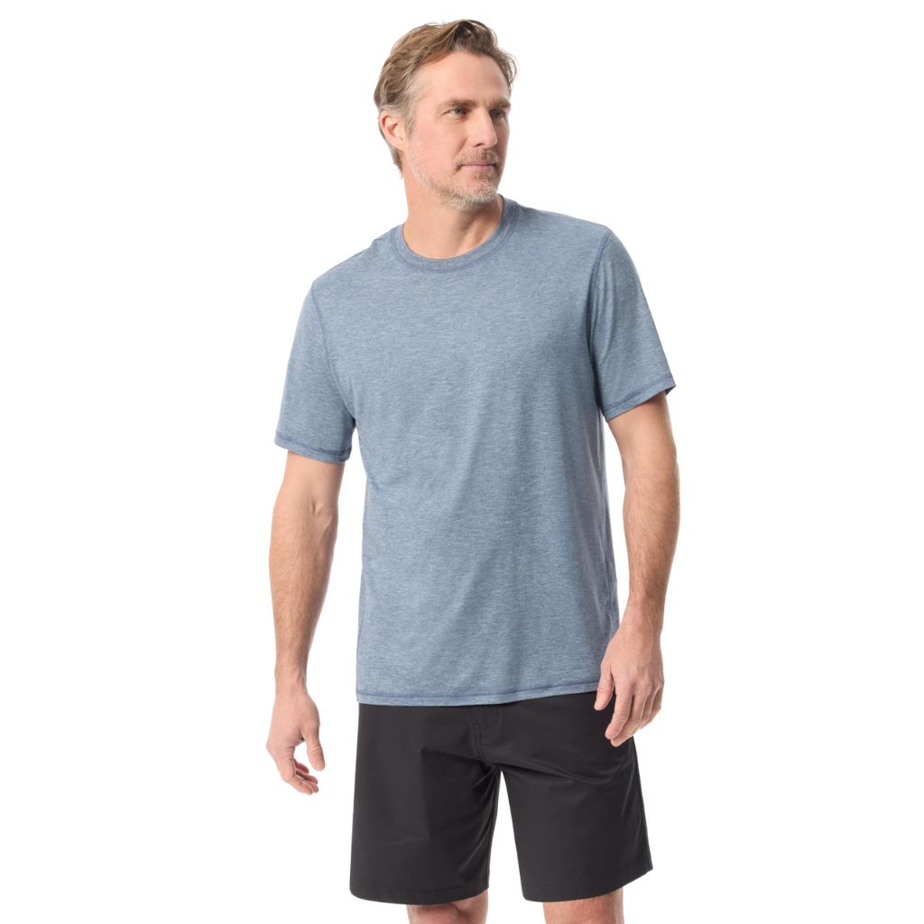 BASS Outdoor Men's Short Sleeve Performance Core Quick Dry Tee Shirt Standard
