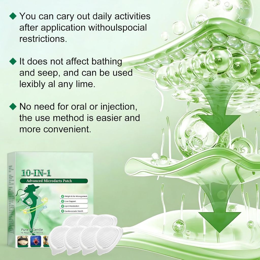 Moringa 10-in-1 Advanced Nano Microdarts Patch - Suitable for All Skin Types